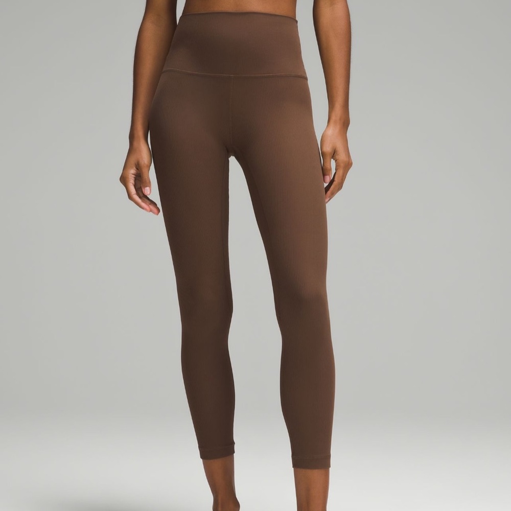 Lululemon Ribbed Align Leggings 25”